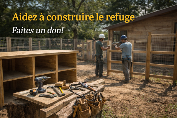 Animaux du refuge